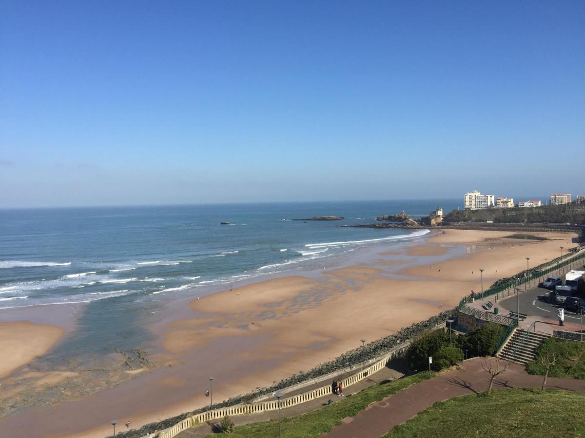 1Ere Ligne Mer Appartement 7 Personnes. Biarritz Exterior foto